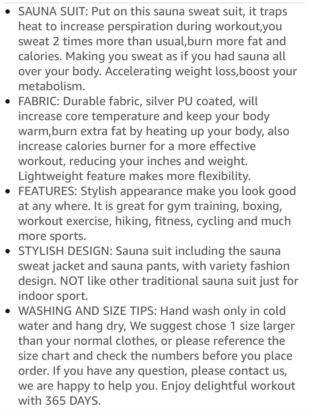 Women’s Black Sweat Suit / Sauna Suit Set | Size: Large – New in Bag - Picture 11 of 11